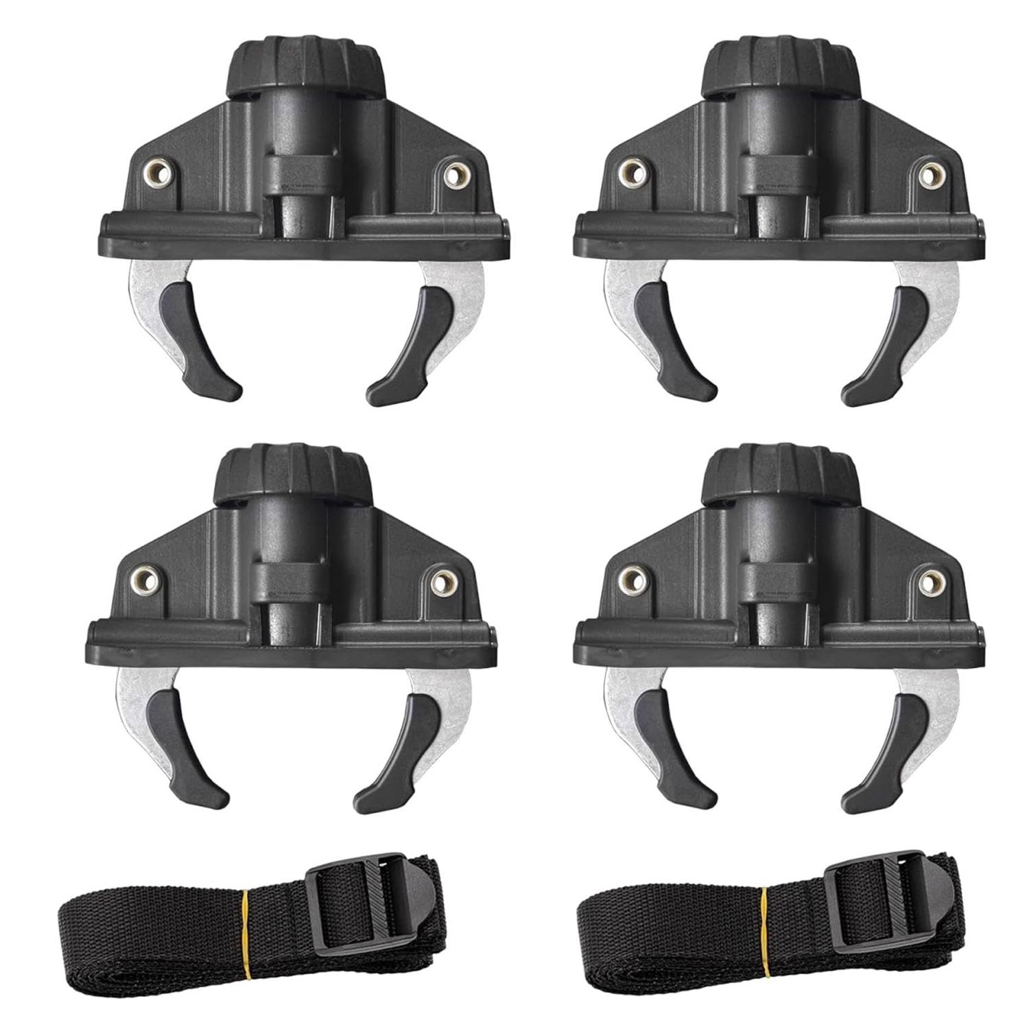 4Pcs Roof Rack Clamps Heavy Duty