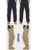 Herren Frühling & Herbst Multi-Pocket Casual Outdoor Hose - Große Größe, Atmungsaktiv & Einfarbig