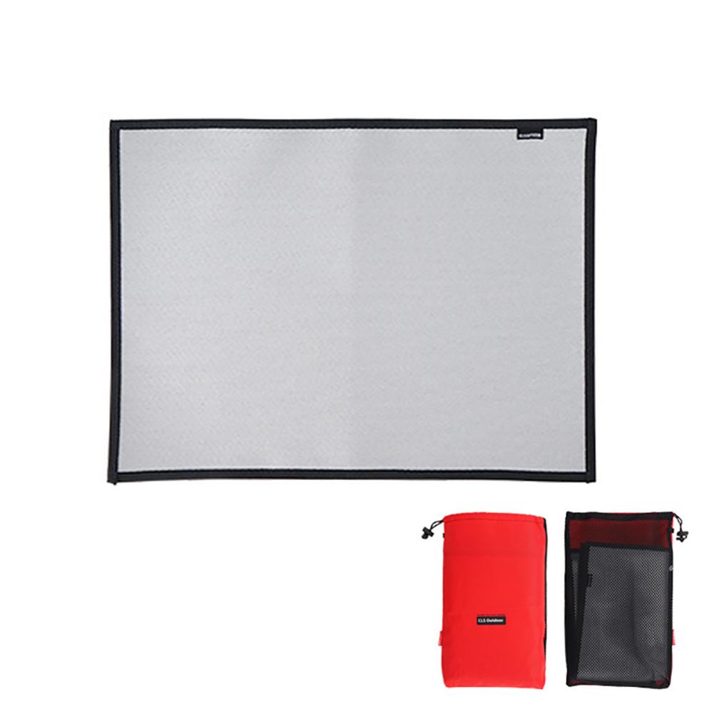 Fireproof Blanket Insulation Pads Outdoor Camping Barbecue Protective Mat High Temperature Resistant Flame Retardant Cloth Stove Mat