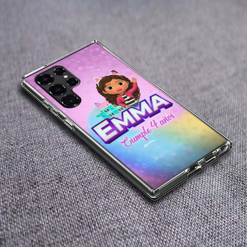 

Cartoon Gabbys Dollhouse Phone Case For Samsung Galaxy S24 S23 S21 S20 FE S22 S26 Ultra S25 Edge S10 Plus Cover Clear TPU Capa S Samsung S22 Plus