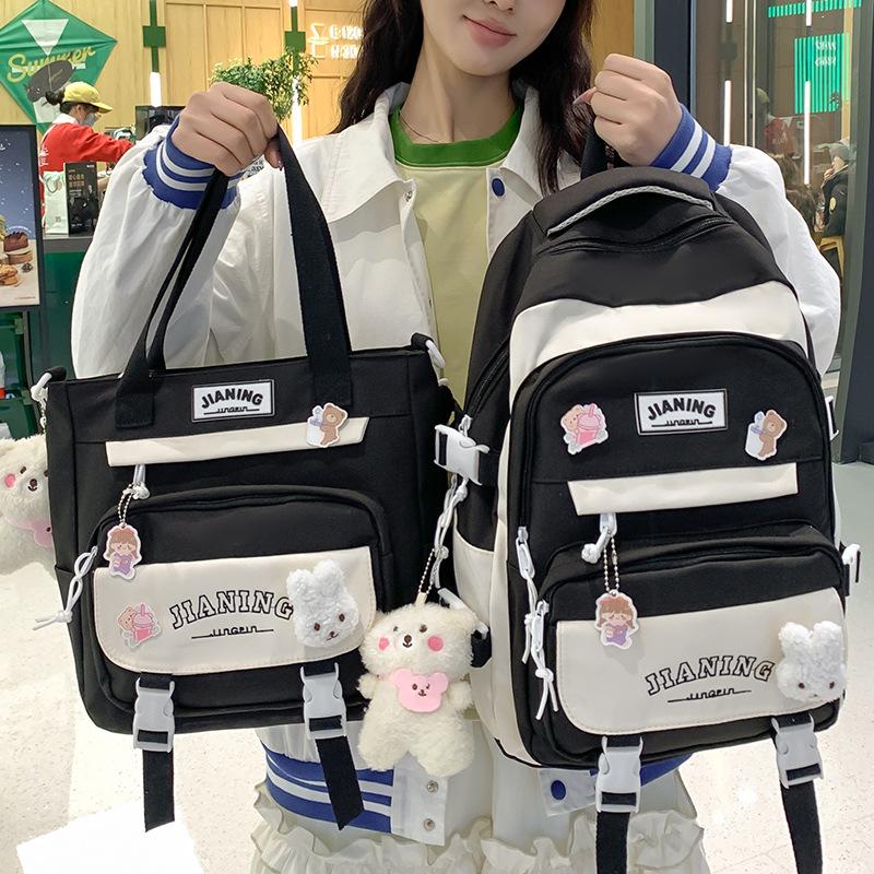 Schoolbags  Elementary School Students  Girls  Burgundy  Junior High School Students  Backpacks  High School Students  College Students  Backpacks