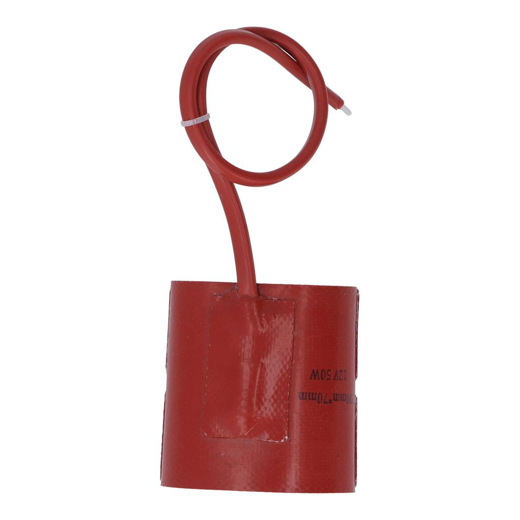 Engine Oil Silicone Heater Pad Flame Retardant Universal Waterproof Great Insulation Oil Pan Heater Pad 50W DC12V