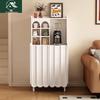 Modern Minimalist Solid Wood Side Cabinet for Small Apartments
