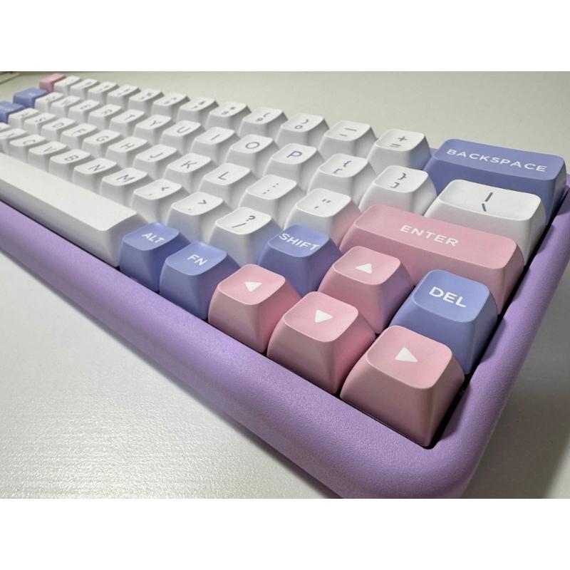 150Key Illusion Keycaps DSA Profile PBT DyeSublimation Process Double Shot Keycap for Mechanical Keyboards Switches