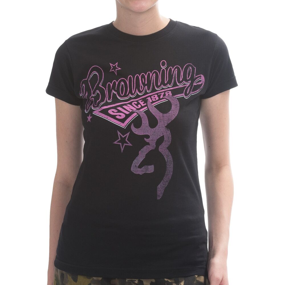 

Browning Slugger s ted Short Sleeve Pink Unisex T-shirt