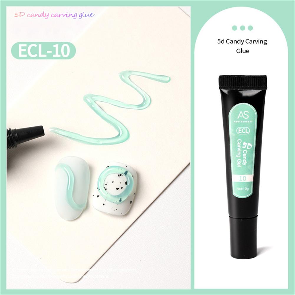 5D Hose Candy Macaron Jelly Gel Nail Gel Polish Solid Color Disposable Nail Gel DIY Nail Art Gel Manicure 10ml