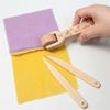 Tool Pressing Wheel Beech-Wood Seam Roller Wallpaper Roller Press Quilting Tool Roller Roll