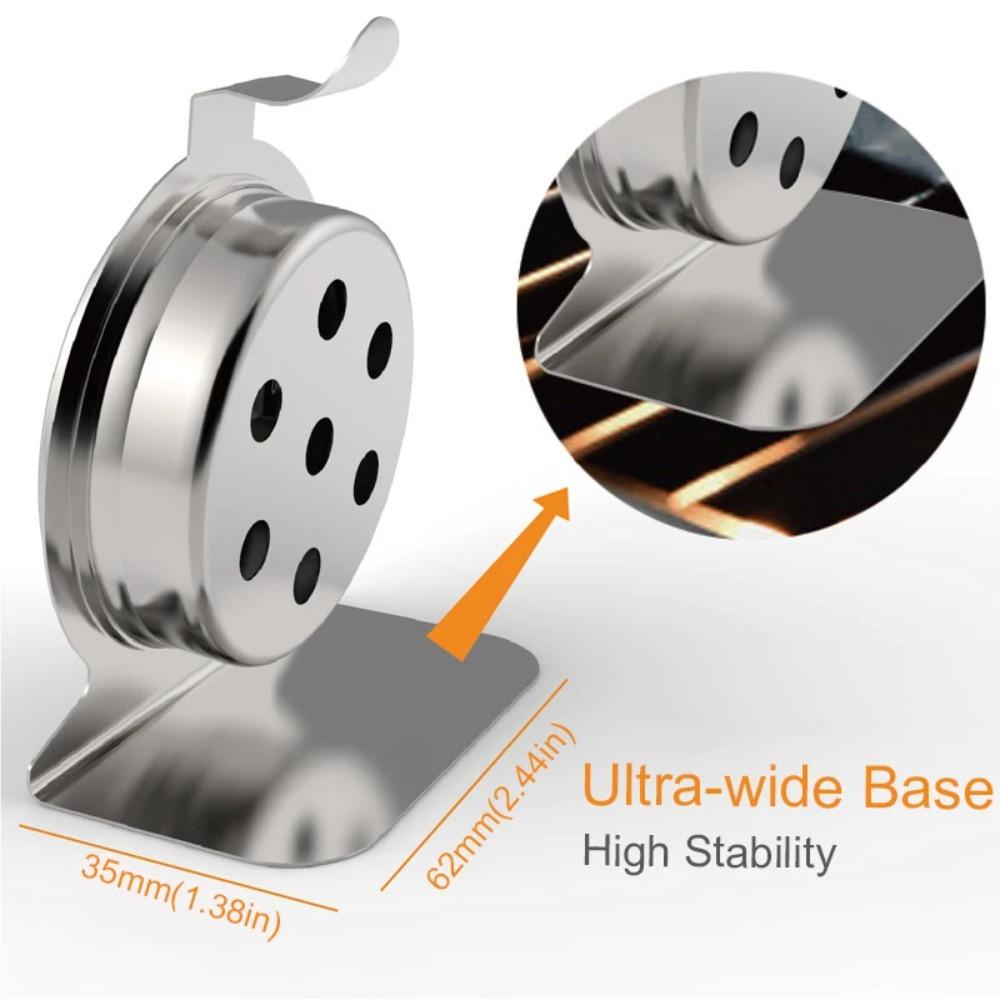 Oven Thermometer Accurate 50-300°C/100-600°F Grill Fry Chef Smoker Gauge Stainless Steel Thermo Meter Kitchen Cooking Baking