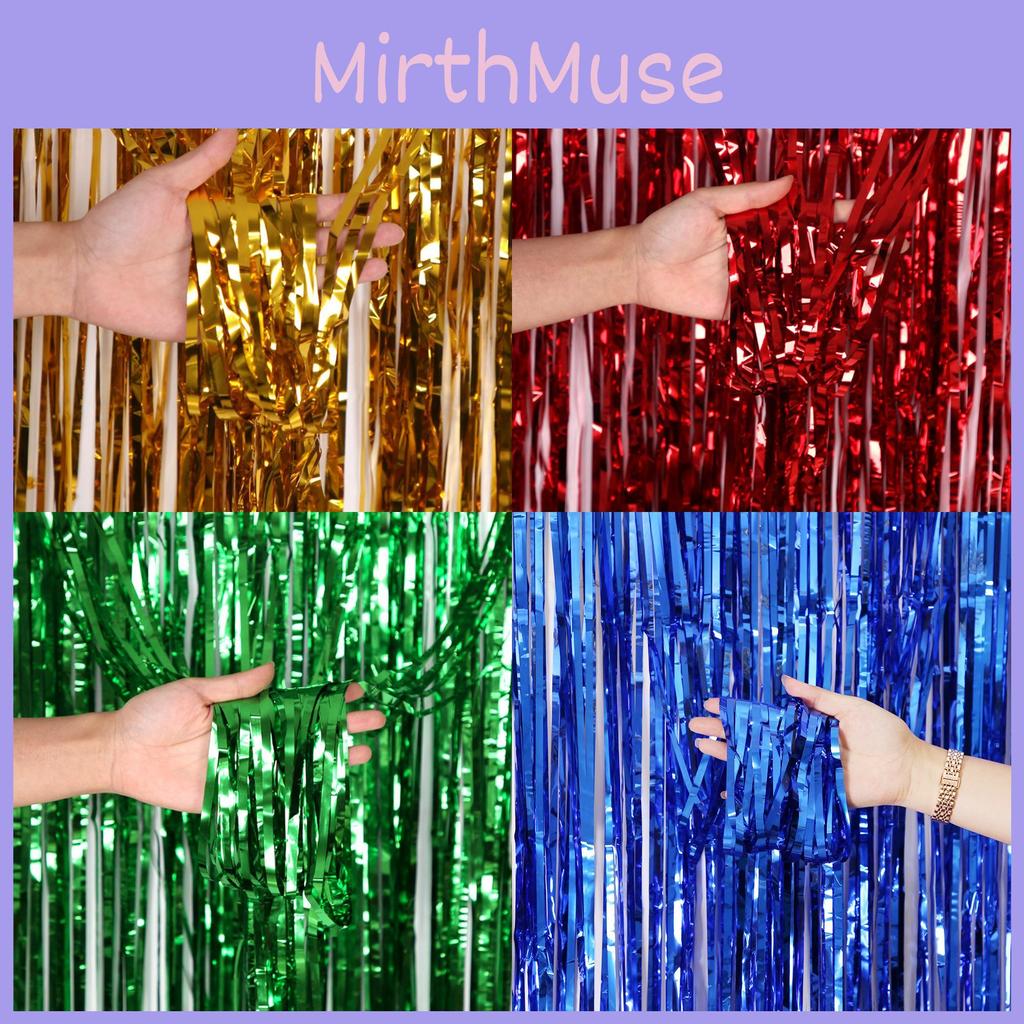 Exquisite 1x3 Meter Schimmernde Regenvorhang-Hintergrund für festliche Partydekorationen