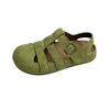 Super Fire Mori Baotou Sandals Women's 2025 Spring and Summer New Thick-soled Versatile Hollow Birken Roman Cool Slippers
