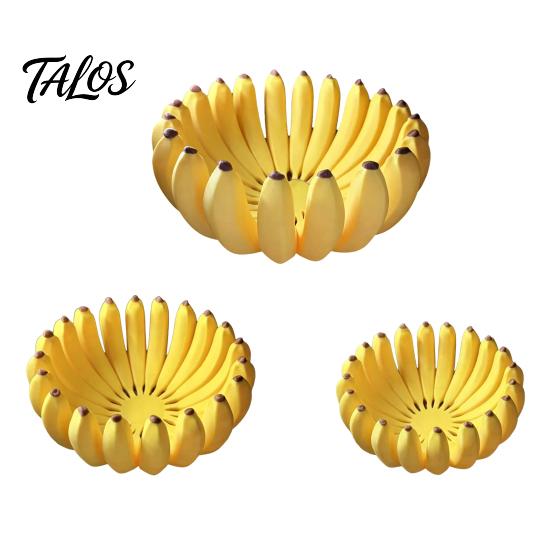 Verspieltes Bananen-Design 3D-gedruckte bananenförmige Aufbewahrungsschale, Obstschalenhalter, Modern für Küchenarbeitsplatte Dekor Küche, Esstisch & Eingangsbereich,