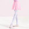 1Pc Flared Skirt Elegant Girls Kids Dancewear Mini Solid Color Chiffon Ballet Dance