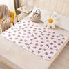 Washable Menstrual Pad Waterproof Anti Leakage Non Slip Mattress Pad Reusable Period Bed Pad for Girls Students Dormitory