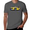 Caterham Seven Leichter Sportwagen T-Shirt Basic Einfarbig Kurzarm Rundhals T-Shirt