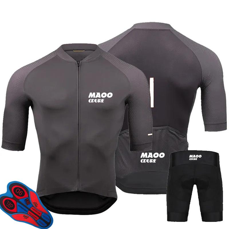 Radbekleidung, Rennräder, Fahrrad-Ausrüstungssets, Radsport-Overalls, Enganliegende Version, Kurzarm-Oberteile, Kostenloser Versand.