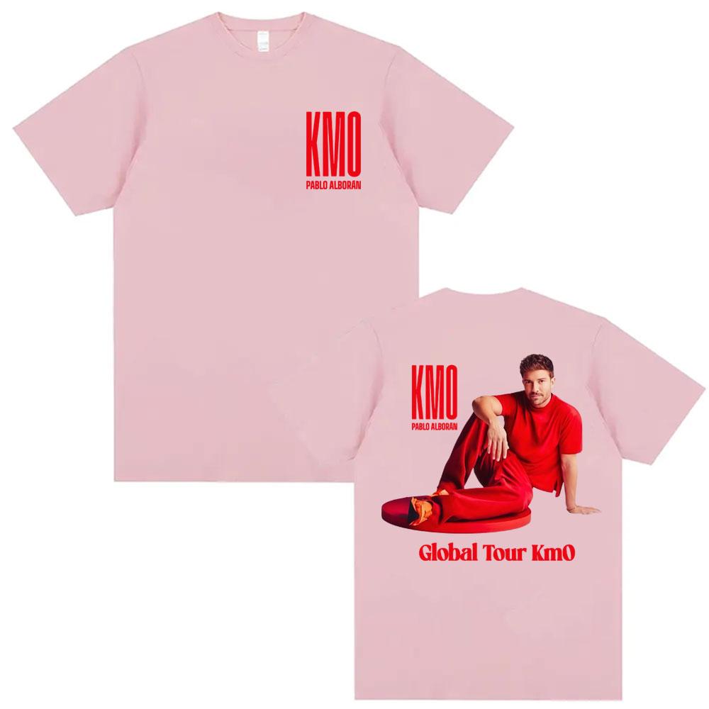 Pablo Alborn Global Tour Kmo Graphic T Shirt Unisexs Clothing Harajuku High Street Tshirts Cotton YK Short Sleeve Top