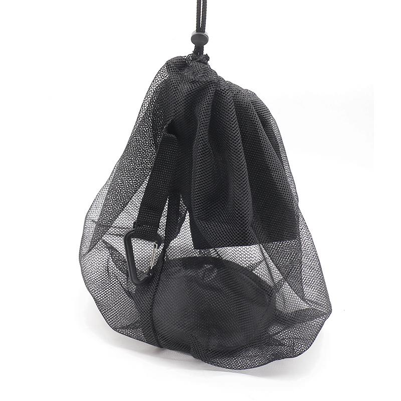 Cross-border Drawstring Mesh Bag for Basketball, Football, & Volleyball - Student & Children's Training Storage Bag