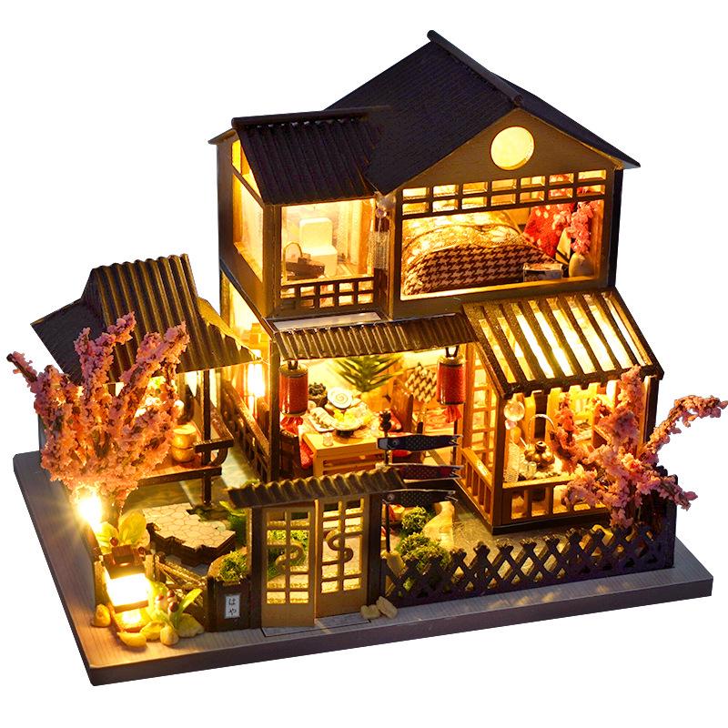 Tianyu DIY Miniature Villa Model Educational Assembly Toy - Creative Birthday Gift for Girls