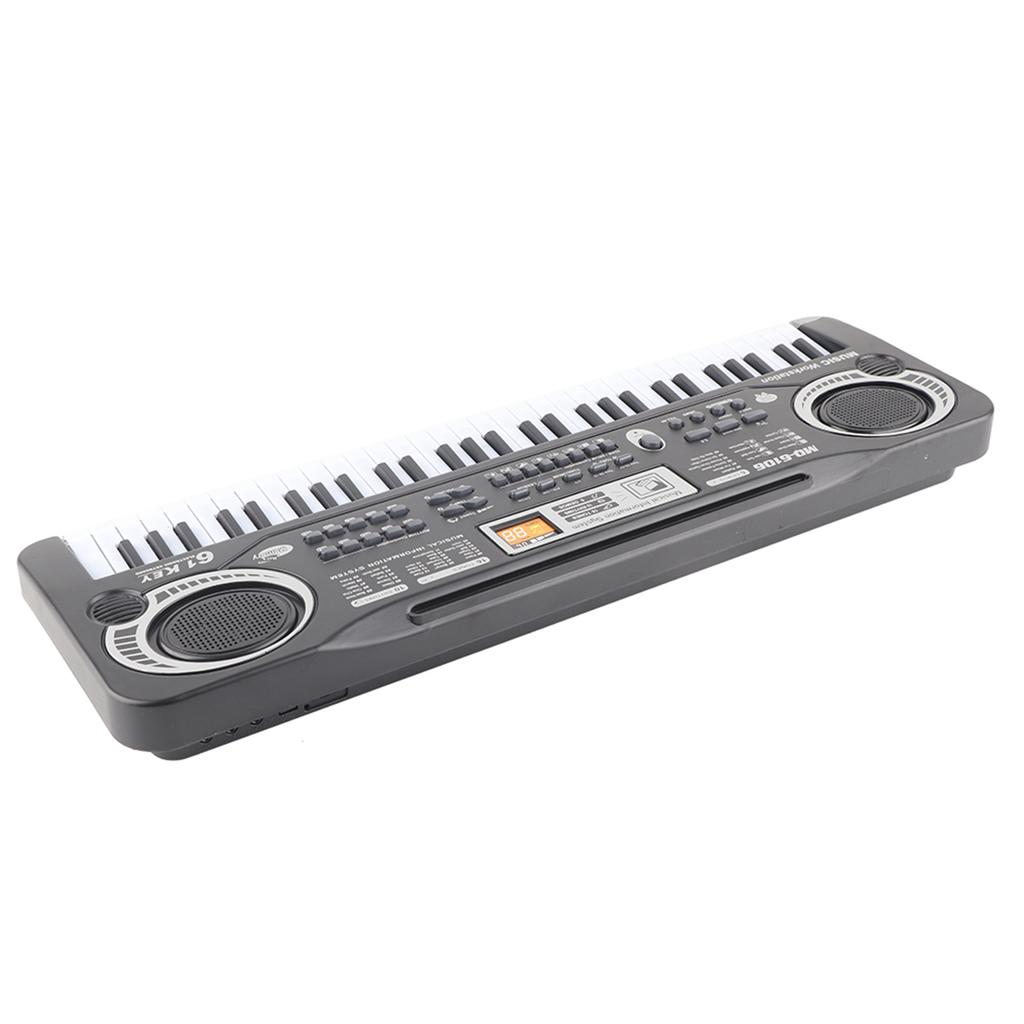 61‑Key Electric Digital Key Board Piano Musical Instruments Kids Toy with Microphone