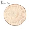 Natural Round Wood Coasters Cup Pad Tea Coffee Mug Mat Drinks Holder Table Mat Wooden Coasters DIY Crafts Home Kitchen Decor