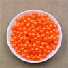 4 6 8 10 12MM mit Loch ABS Imitation Simulierte Perle Lose Perlen Perlen für Schmuckherstellung DIY Zubehör
