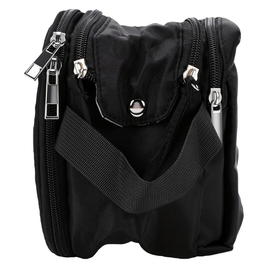 Toiletry Bag for Men Women Water Proof Portable Makeup Bag Travel Toiletry Organizer for Grooming Accessories Black