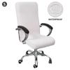 Waterproof Elastic Chair Covers Rotating Stretch Office Computer Desk Seat Chair Cover Removable