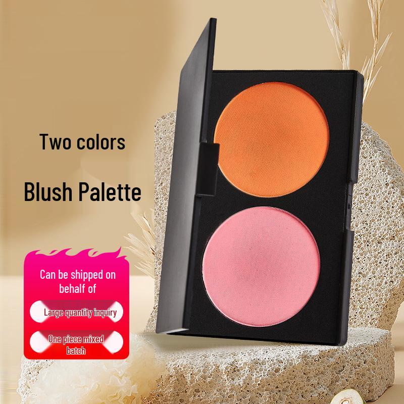 Two-Tone Matte Contouring & Shadow Palette: Professional 4-Color Makeup for Artists & Training Studios