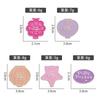Brooch Cartoon Trendy Collection In Pink With Fun Letter Designs Perfect For Statement Accessories And Gifts