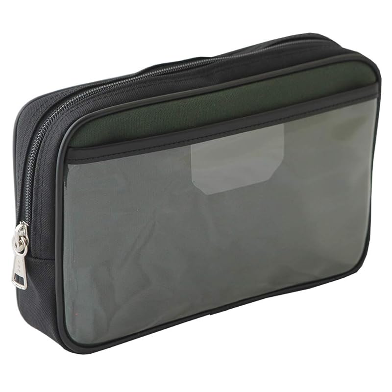 

[Sanei Sangyo Co., Ltd.] Кейс для ценных вещей] [С ключом] Холщовый чехол Venture Key Lock Security Case GEN-180 [Формат хранения A5] (ОД зеленый)