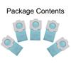Collection Dust Bags Special Washable 5pcs Economical Light Blue Multi-grade Filtration Paper Practical 194566-1