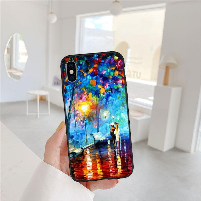 AQ98 Starry Night Van Gogh Painting Soft Shell Phone Case for Redmi Note 13 14 Pro+ Plus A3 A3X 13X 13C 13R 14S 14C 14R