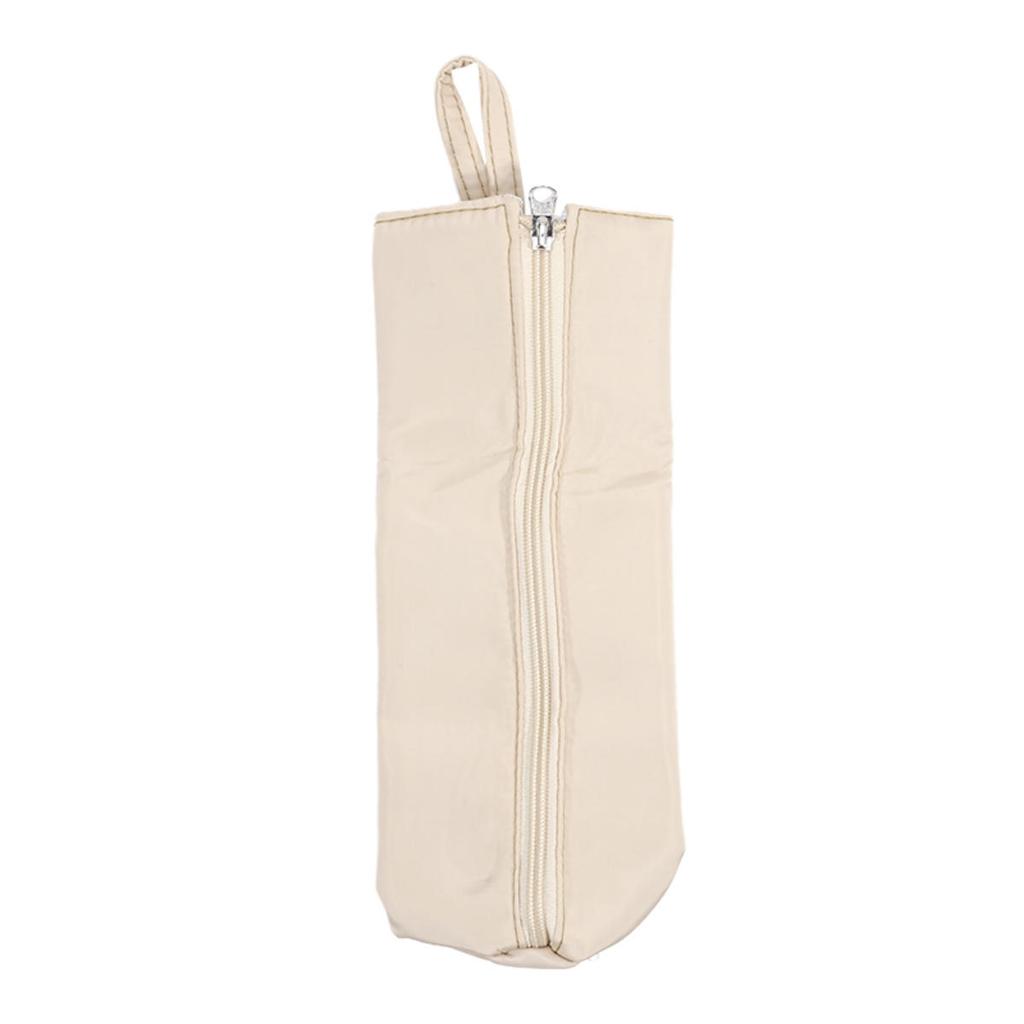 Portable Hair Iron Holder Hair Curler Storage Organizer Bag With Zipper Heat Resistant Travel Bag For Curling Iron Lightweight Hair Straightener Case