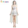 Carnival Adult Costume Black Ghost Bride Game Uniform Temptation Stage Performance Prop Costume