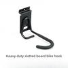 Wall Mount Bicycle Hook Vertical Horizontal Bike Rack Heavy Duty Front Tire Hanger for Garage Home Storage Organizer