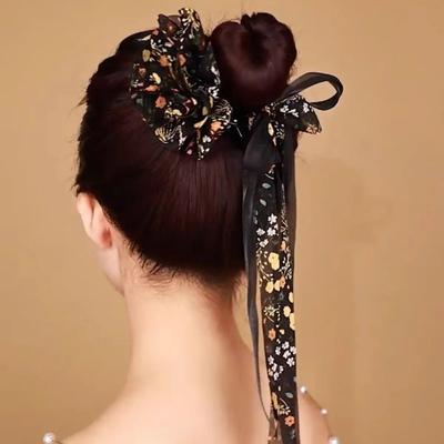 Multi Color Fashionable Hair Claw Mesh Ribbon Bow Fabric Hair Clip for Women Girls Trendy Female Headdress Hair Accessories