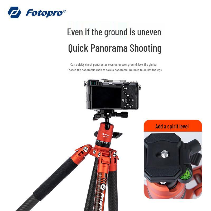 Fotopro X-Aircross 3 Series Carbon Fiber Tripod Kit