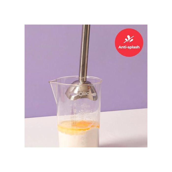 Mixeur plongeant - Solac - Mixo 1000 - 1000W - 2 vitesses avec Turbo - Lames en acier inoxydable