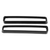 2 Pcs Front Grille Cover Trim Car Adaptations Replacement for     2015‑2021