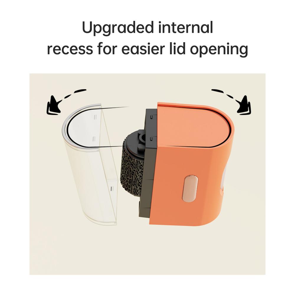 ID Protector Ink Roller Wide Identity Theft Protection Confidential Roller Signature Stamp for Data