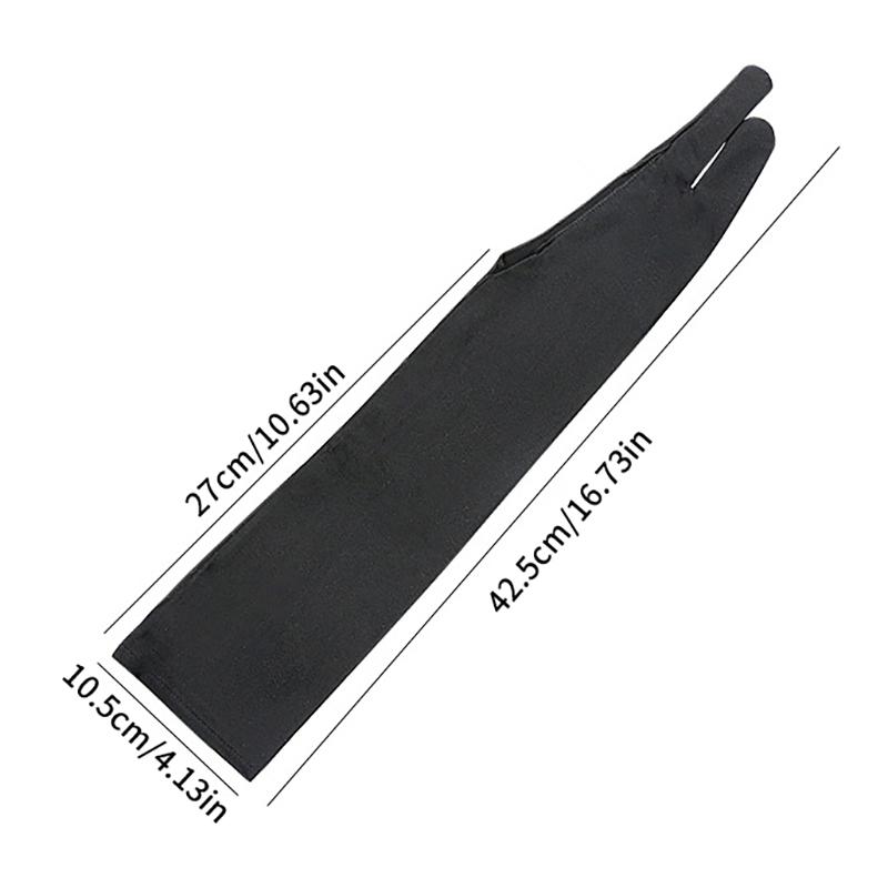 1/2 Stück Längere Anti-Touch Zwei-Finger Handmalhandschuhe Für IPad Tablet Bildschirm Touch-Malhandschuhe Kunstbedarf Zeichenhandschuh