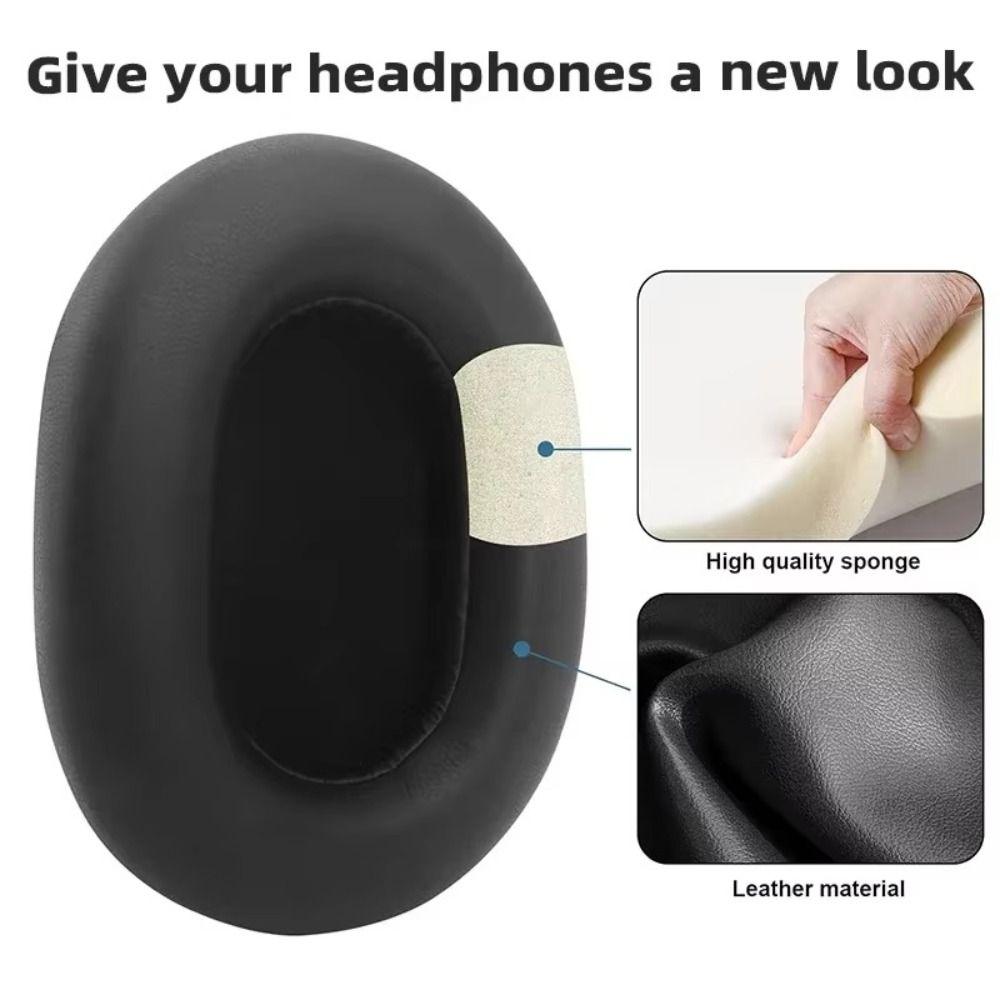 Memory Foam Replacement Earpads Soft Material Memory Foam Ear Pads For Sony WH-1000XM5