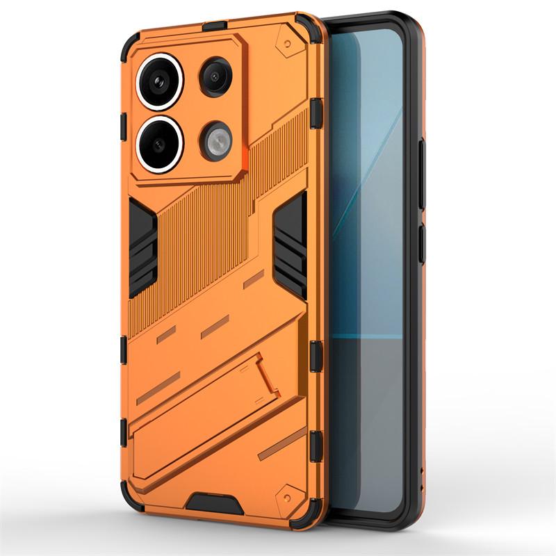 For Xiaomi Poco X6 5G Case Xiaomi Poco X5 X6 Pro 5G Cover Shockproof TPU Armor PC Holder Silicone Back Cover For Xiaomi Poco X6