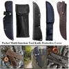 Pocket Leather Sheath Belt Multistyles Multi-function Tool Bag Knife Sheath  Outdoor Accessories