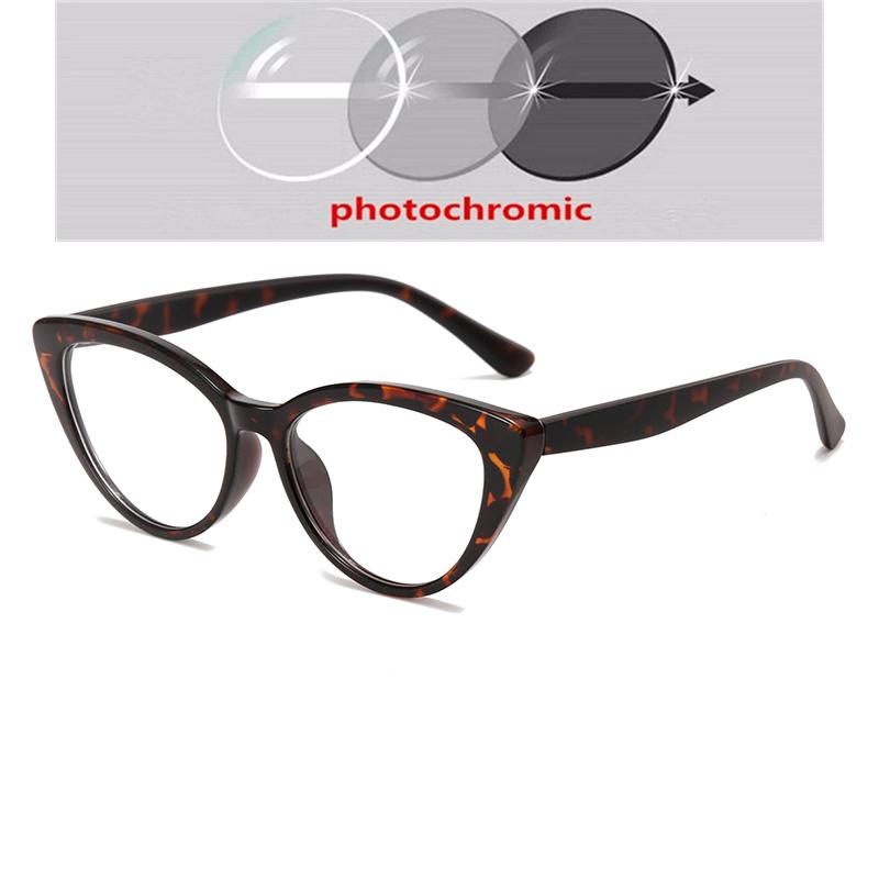 Blaulichtfilternde Cat-Eye-Brille für Kurzsichtige, Damen, entspiegelt, Korrekturgläser, 0, -0,5, -0,75 bis -6,0 Dioptrien