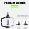 Mountain Bike Aluminum Alloy Bearing Pedals Ultralight Road Bike Pedals Cycling Parts and Accessories
