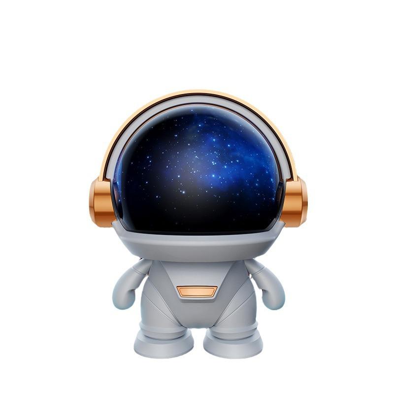 Astronaut Bluetooth Speaker: Portable Mini Subwoofer for Desktop & Outdoor Use