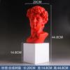 Dropship David Statue Bust Head Sculpture Cheap Red Blue White Resin the David Bust