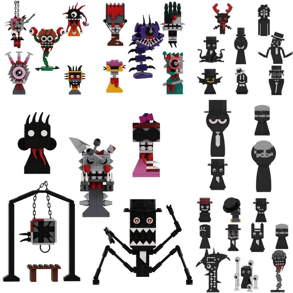 Rhythm Box Monster Building Blocks Set For Kids With Abs Plastic 10-piece Collection