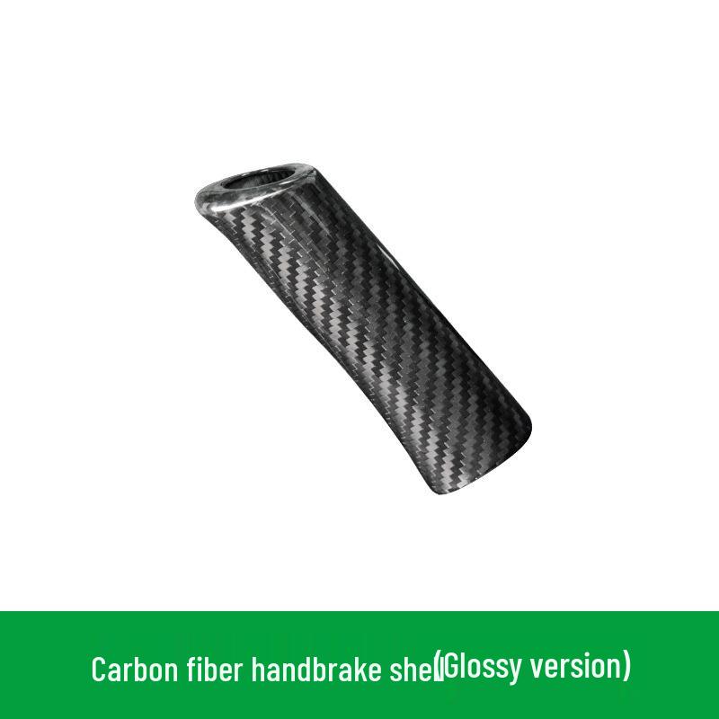 Tantan Carbon Fiber Handbrake Cover for Subaru BRZ/Toyota GR86 - Real Dry Carbon Interior Upgrade